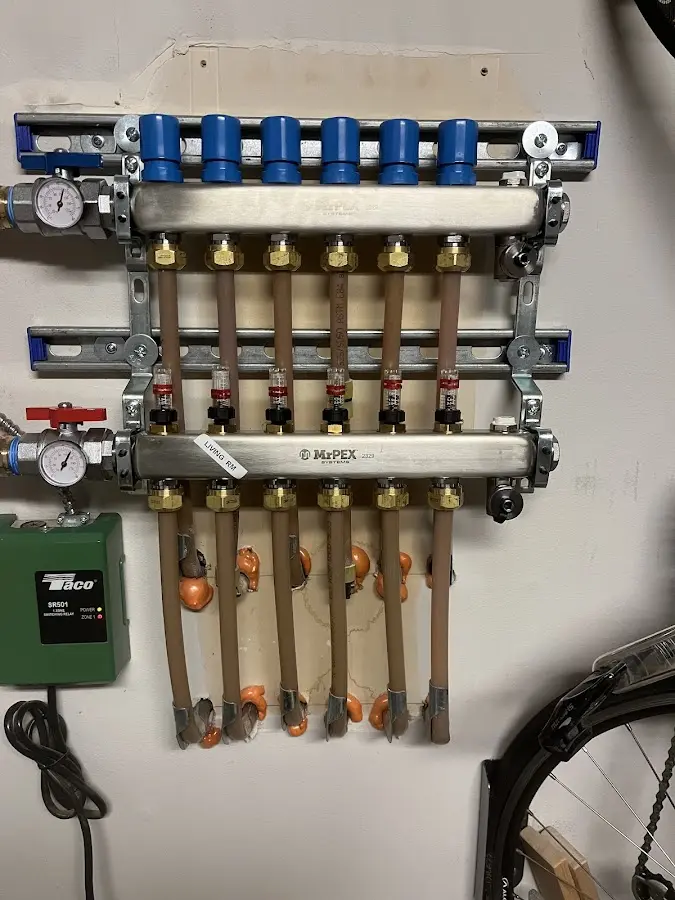 Plumber performing Water Heater Repair at a residential property in Sheffield